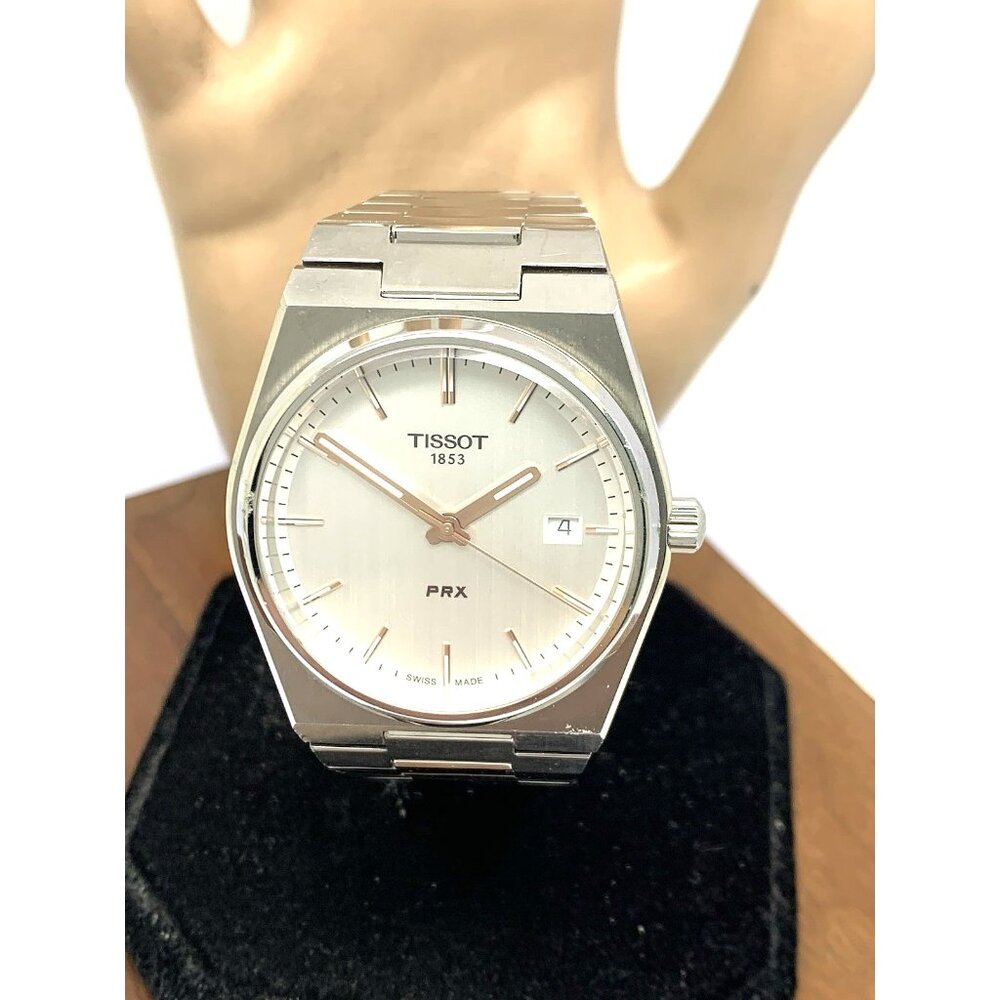 Tissot PRX Men's Watch Swiss Quartz 40mm Silver Stainless Steel T1374101103100
